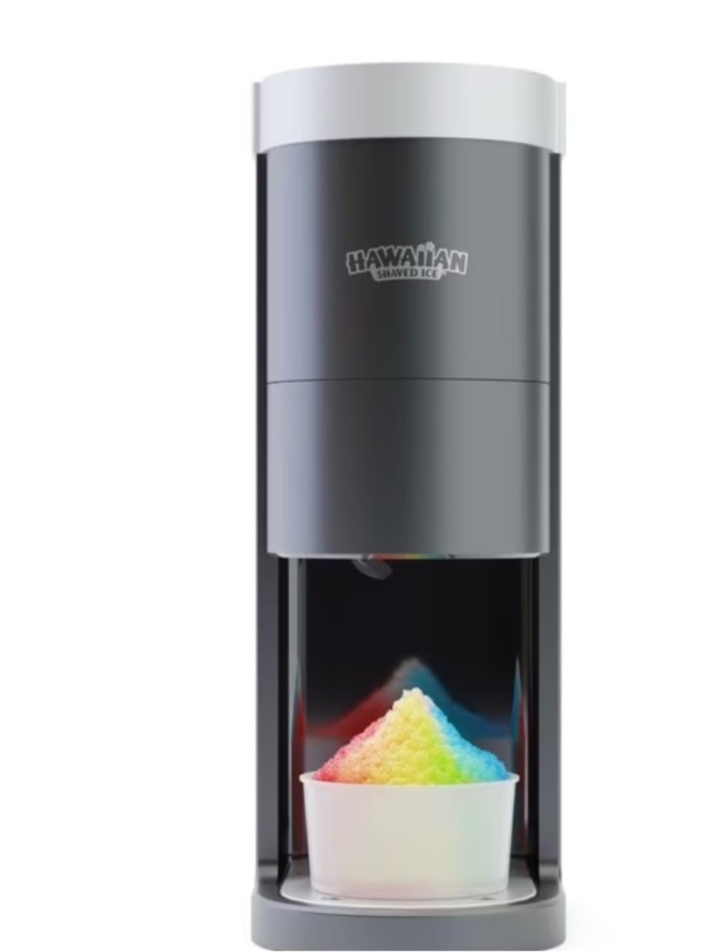 S777 Snow Cone and Shaved Ice Machine with Blade Adjustment Knob and 5 Reusable
